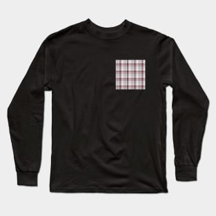 Pink Plaid Long Sleeve T-Shirt